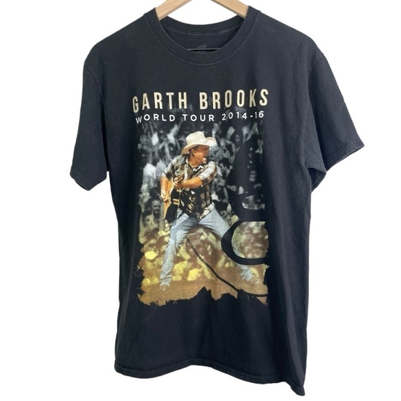 Hanes Garth Brooks World Tour 2014-2016 T-shirt - Picture 1 of 3
